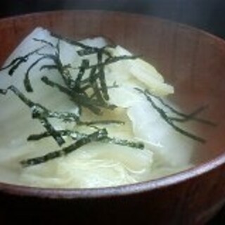 簡単☆白菜のほんだし煮